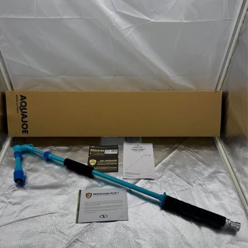Aqua Joe AJ-TWB72 72-Inch Telescopic Tornado Water Blaster | 3 Spray Patterns